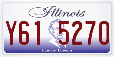 IL license plate Y615270