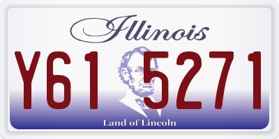 IL license plate Y615271