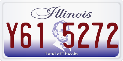 IL license plate Y615272