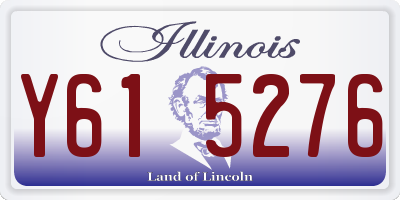 IL license plate Y615276
