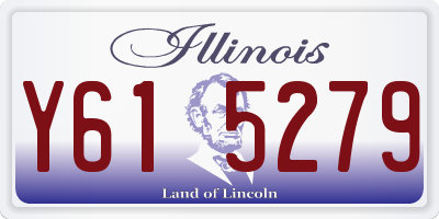 IL license plate Y615279
