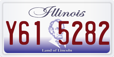 IL license plate Y615282