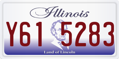 IL license plate Y615283