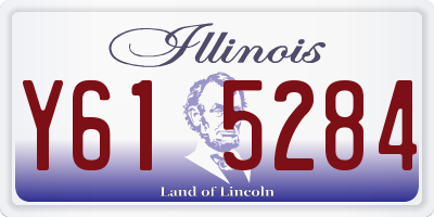 IL license plate Y615284