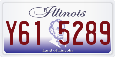 IL license plate Y615289