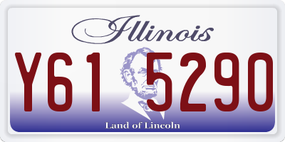 IL license plate Y615290