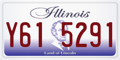 IL license plate Y615291