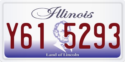 IL license plate Y615293