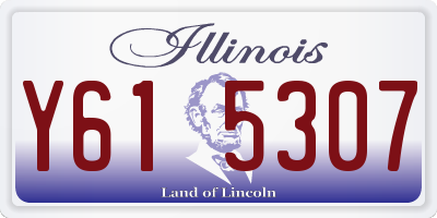 IL license plate Y615307