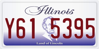 IL license plate Y615395