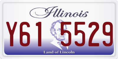 IL license plate Y615529