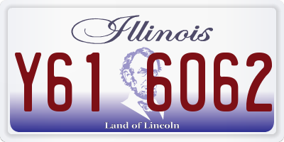 IL license plate Y616062