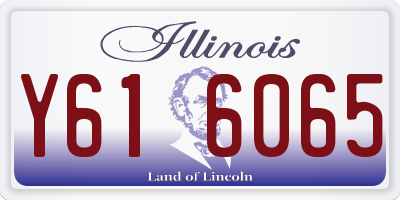 IL license plate Y616065