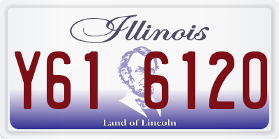 IL license plate Y616120