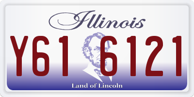 IL license plate Y616121