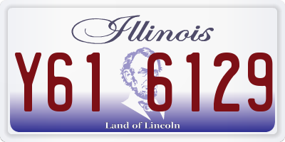 IL license plate Y616129