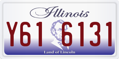 IL license plate Y616131