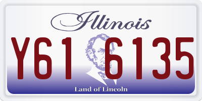 IL license plate Y616135