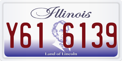 IL license plate Y616139