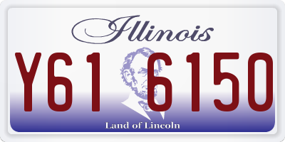 IL license plate Y616150