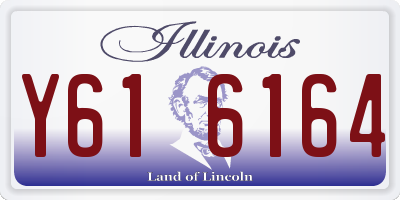 IL license plate Y616164