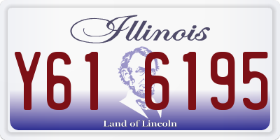 IL license plate Y616195