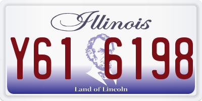 IL license plate Y616198