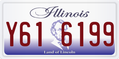 IL license plate Y616199