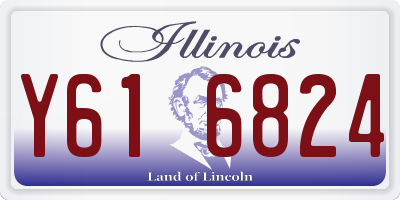 IL license plate Y616824
