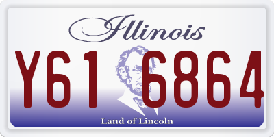 IL license plate Y616864