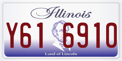 IL license plate Y616910