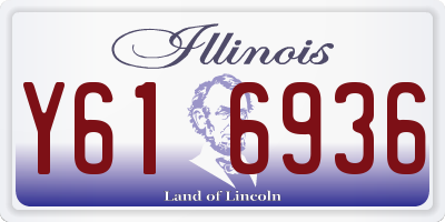 IL license plate Y616936