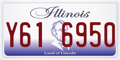 IL license plate Y616950