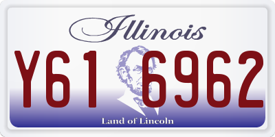IL license plate Y616962