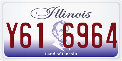 IL license plate Y616964