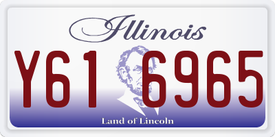 IL license plate Y616965