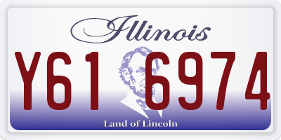 IL license plate Y616974