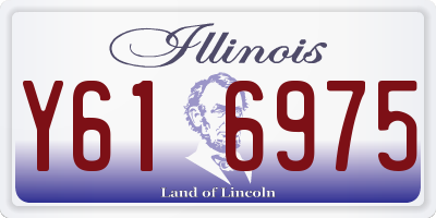 IL license plate Y616975