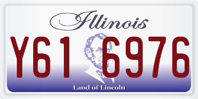 IL license plate Y616976