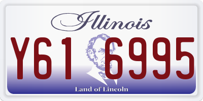 IL license plate Y616995