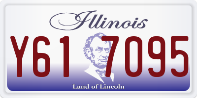 IL license plate Y617095