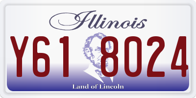IL license plate Y618024