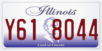 IL license plate Y618044