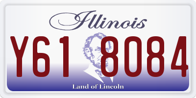 IL license plate Y618084