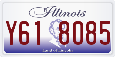IL license plate Y618085