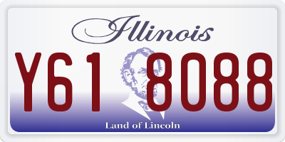 IL license plate Y618088