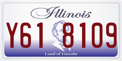 IL license plate Y618109