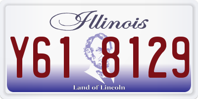 IL license plate Y618129