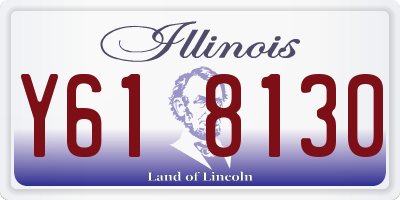 IL license plate Y618130
