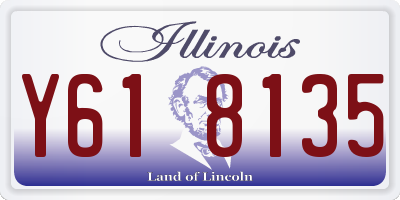 IL license plate Y618135